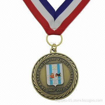 Medal with/without Color Filled, OEM Orders are Accepted, Various Materials are Available